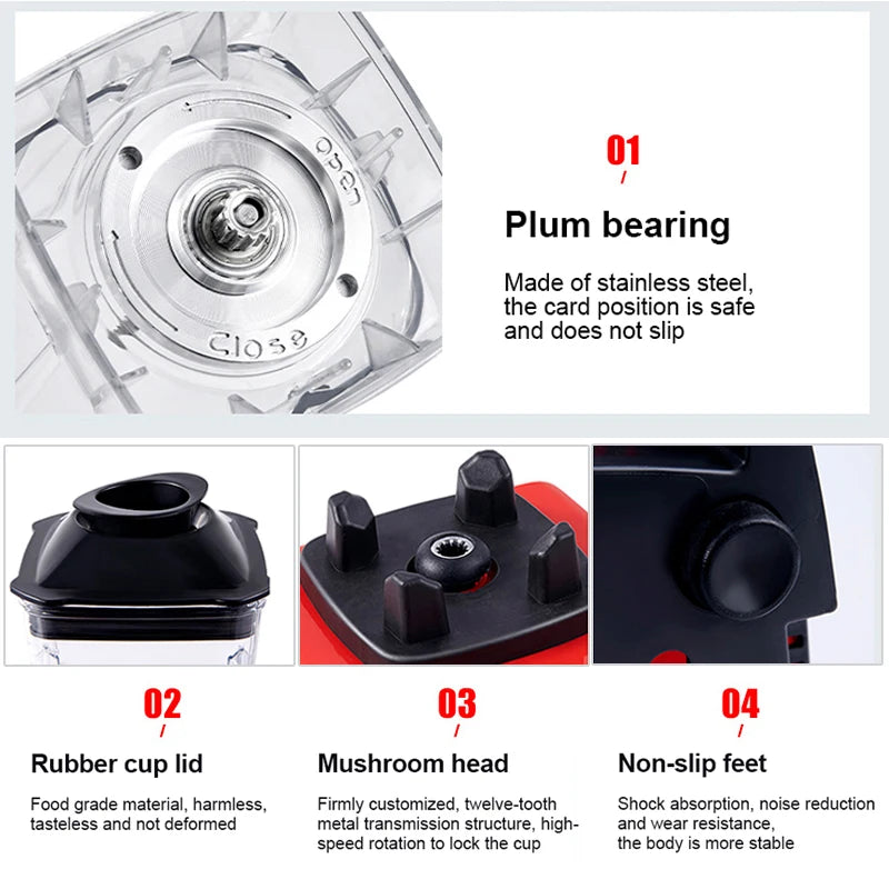 NutriBlendX 2000W Power Blender