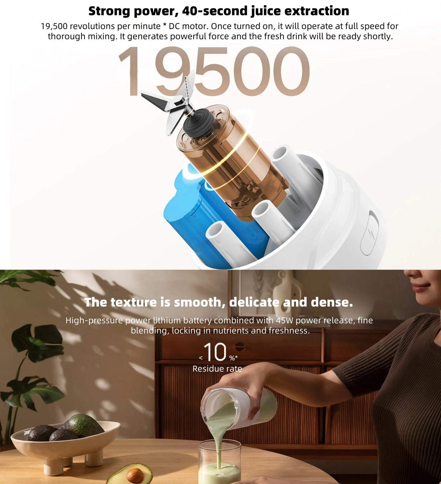 NutriBlendX Portable Juicer Pro 2