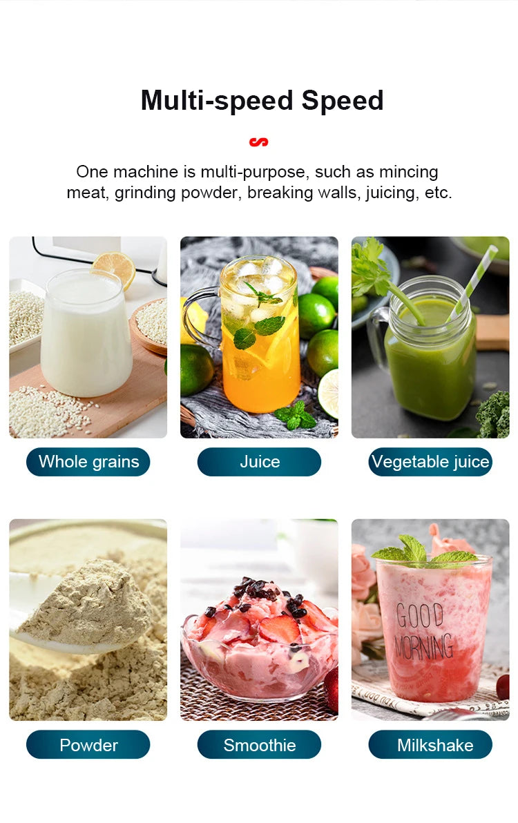 NutriBlendX 2000W Power Blender